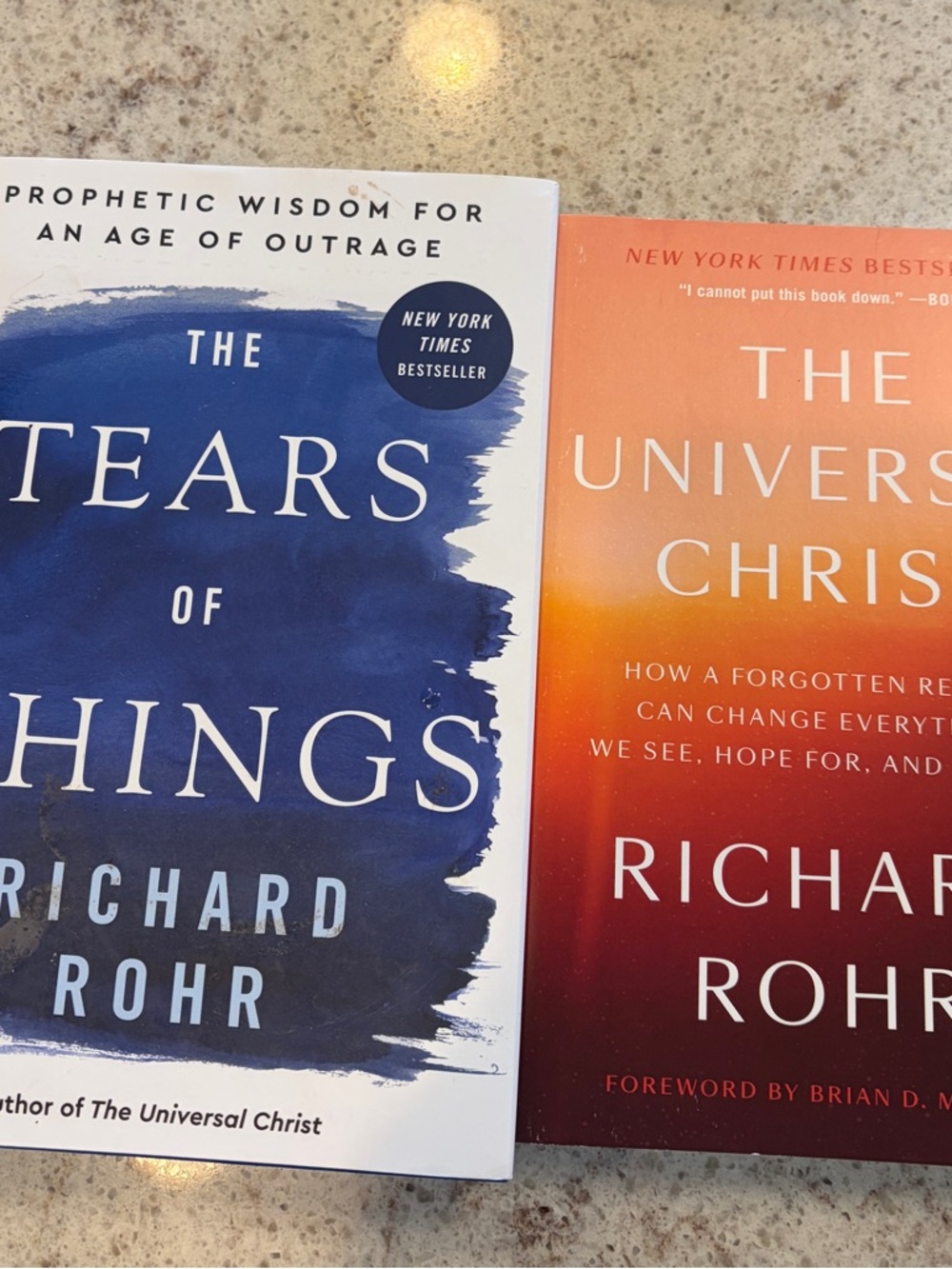 The Tears of Things & The Universal Christ - Blue and Orange Book Set